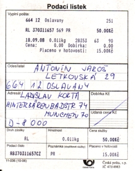 CZ 2008 00 002 ●